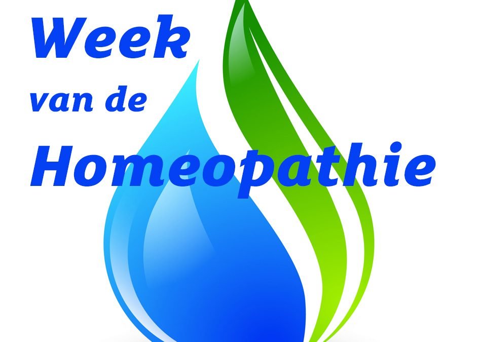 Week van de homeopathie 10-16 april 2018